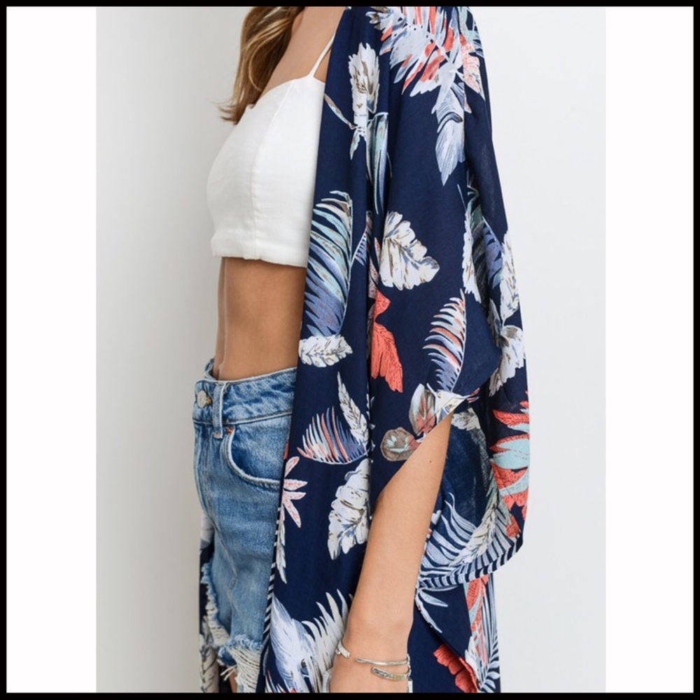 Tropical Vibes Kimono - Picture 4 of 5